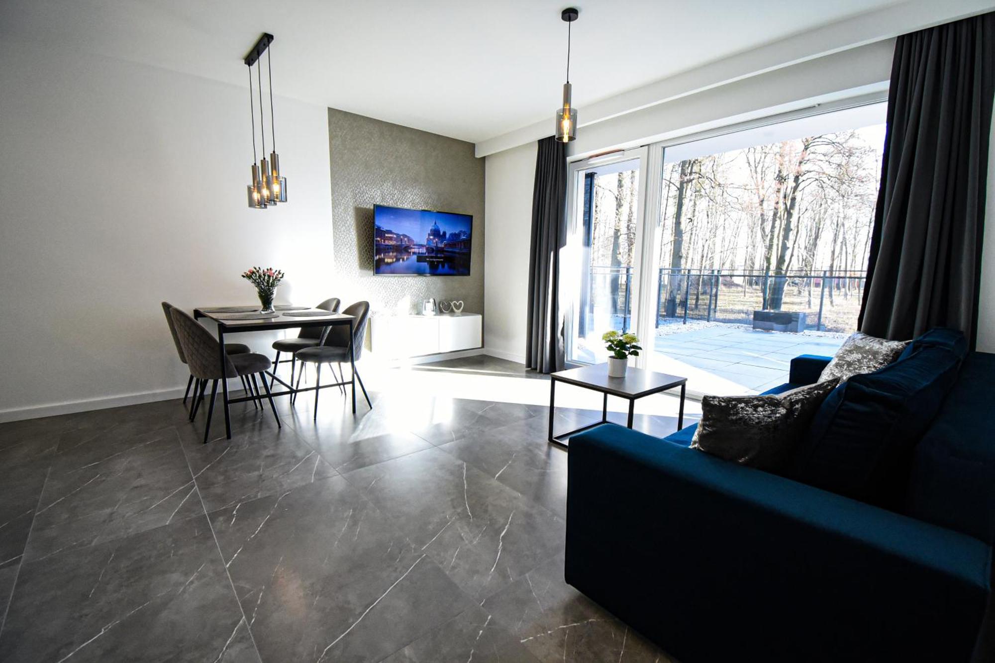 Apartament Villa Park Przy Plazy Z Widokiem Na Jezioro, Taras 50 M2 Ostróda Dış mekan fotoğraf