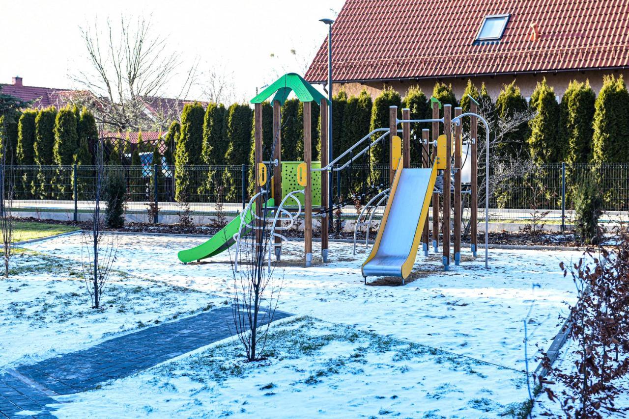 Apartament Villa Park Przy Plazy Z Widokiem Na Jezioro, Taras 50 M2 Ostróda Dış mekan fotoğraf
